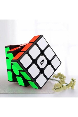 Qiyi 3x3 Speed Cupe Hızlı Profesyonel Dekompresyon Rubik Küp Zeka Küpü Akıl Küpü Sabır Küpü - 8