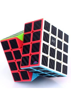 Qiyi Qiyuan S 4x4 Kohlefaser-Intelligenzwürfel Mind Cube Zauberwürfel UF67028B - 2
