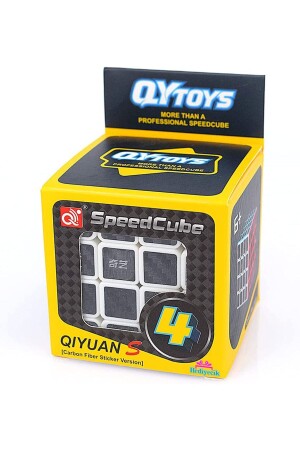 Qiyi Qiyuan S 4x4 Kohlefaser-Intelligenzwürfel Mind Cube Zauberwürfel UF67028B - 8