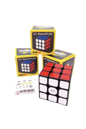 Qiyi Speed Cupe Hızlı Profesyonel Dekompresyon Rubik Küp Zeka Küpü Basrküp72901 - 4