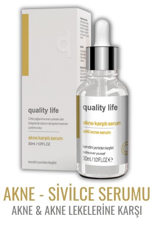 Ql Acne Serum (Anti-Akne-Hautserum gegen Akne, Mitesser und Akne) QLAKS - 3