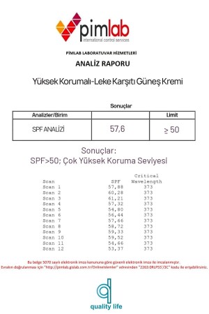 Ql Yüz Güneş Kremi Su Bazlı Leke Karşıtı 50 Faktör Güneş Kremi - 7