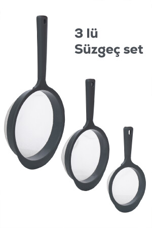 Qlüx 3-teiliges Drahtsieb-Set, Sieb-Set-Set - 4