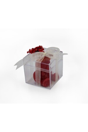 Quadratische Geschenkbox aus Glimmer 4 x 4 x 4 cm – 30 Stück TYC00540323393 - 4