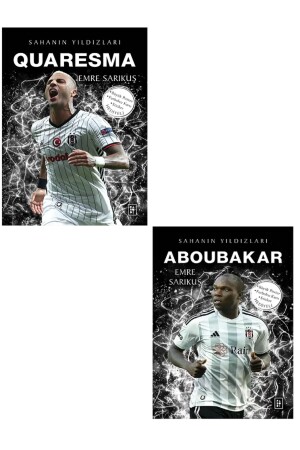 QUARESMA - ABOUBAKAR Sahanın Yıldızları ( Büyük Poster Sticker Futbolcu Kartı HEDİYELİ ) 2 KİTAP - 1