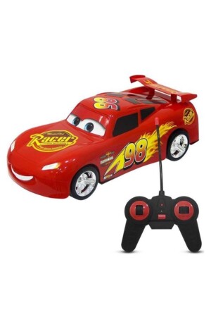 Racer Sarjlı Işıklı Uzaktan Kumandalı Buyuk Boy Şimşek Mcqueen Oyuncak Araba car12 - 1