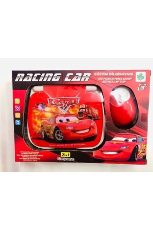 Racing Cars Eğitici Oyuncak Bilgisayar Oyuncak Laptop Türkçe Ingilizce 100 Fonksiyonlu PRA-6167135-7569 - 5