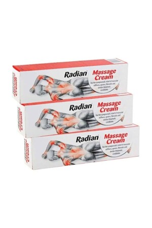 Radiance Stone Radian Massage Cream 100 gr 3 Adet - 1