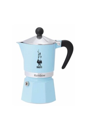 Rainbow 1 Tasse Hellblauer Moka-Topf 190. 0005041 - 4