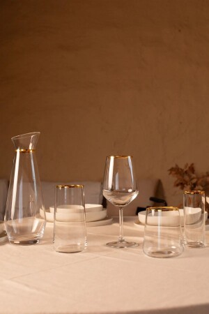 RakleAvantgarde Gold 6-teiliges Wasserglas-Set 420 cc - 5