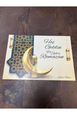 Ramadan – Iftar-Sahur-Service-Präsentation, fettdichtes Papier – amerikanisches Tischset, Einwegpapier - 5