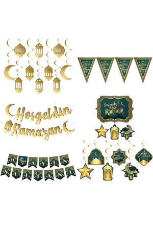 Ramadan-Ornamente-Set, 25-teilig - 2