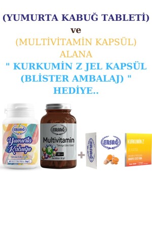 Ramadan-Paket (Curcumin-Z-Gel-Geschenk für diejenigen, die Eierschalentabletten und Multivitaminkapseln kaufen) Rp0055 - 1