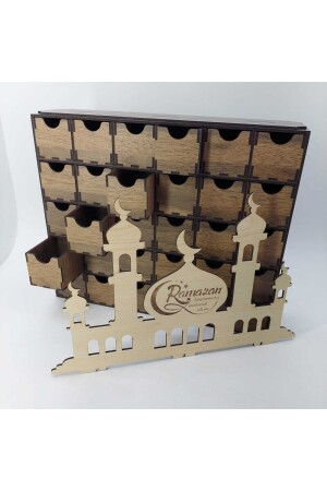 Ramadan-Special aus Holz für Kinder (Happy Ramadan Holiday), Überraschungsgeschenkbox mit Schubladen - 5