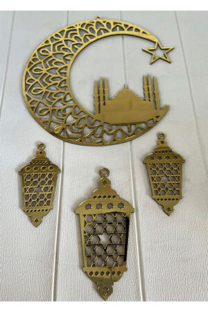 - Ramadan Special Plexiglas-Hängeornament Gold 237077 - 1