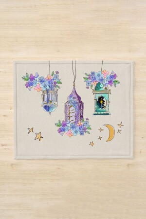 Ramazan Amerikan Servis - Kumaş Peçete - Sunum Peçete - Leke Tutmaz - Yıkanabilir Mikropetek Kumaş - Filamente