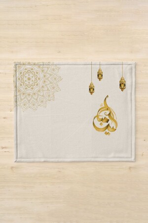 Ramazan Amerikan Servis - Kumaş Peçete - Sunum Peçete - Leke Tutmaz - Yıkanabilir Mikropetek Kumaş - Filamente