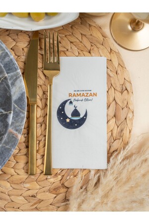 Ramazan Ayı Sofralarınızı Renklendirin Sunum Peçetesi 20li - Rima Tasarım