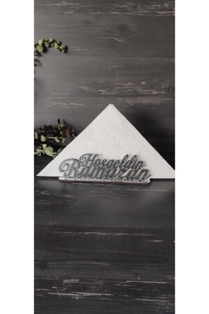 Ramazan Ayına Özel Dekoratif Masa Üstü Peçetelik - Hoby Shop