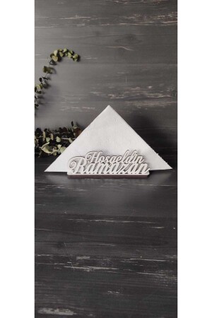 Ramazan Ayına Özel Dekoratif Masa Üstü Peçetelik - Hoby Shop