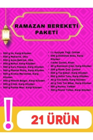 Ramazan Bereketi Kolisi Paketi (yardım- Hediye- Erzak Kolisi) - 4