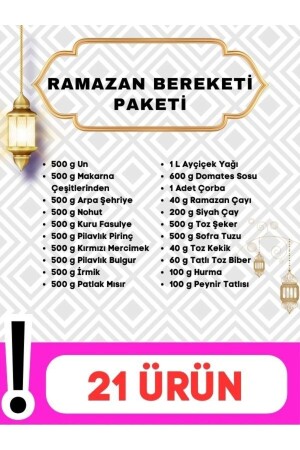 Ramazan Bereketi Kolisi Paketi (yardım- Hediye- Erzak Kolisi) - 5