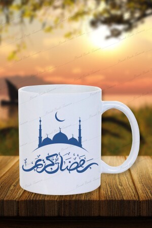 Ramadan-Moschee entworfene Geschenk-Tasse/Tee-Kaffee/BFF-Tasse/Freund-Tasse - Burak Baskı Tasarım
