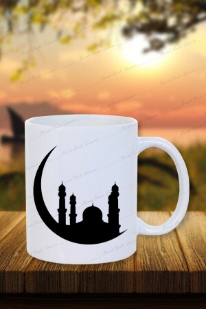 Ramadan-Halbmond-Design, Geschenk-Tasse/Tee-Kaffee/BFF-Tasse/Freund-Tasse - Burak Baskı Tasarım