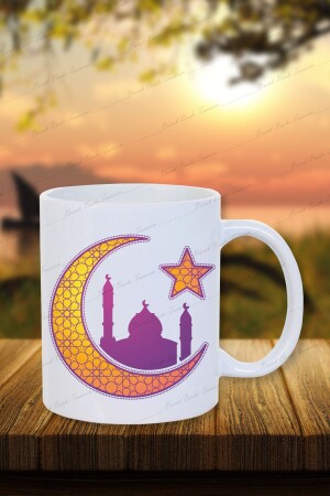 Ramadan-Halbmond-Stern-Design, Geschenk-Tasse/Tee-Kaffee/Bruder-Tasse/Freund-Tasse - Burak Baskı Tasarım