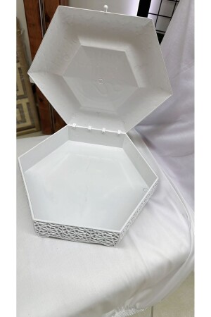 ramazan iyilik bareket aydır arapça yazısı özel kuruyemiş şeker kutsu plastik hediye kutusu içi boş - 4