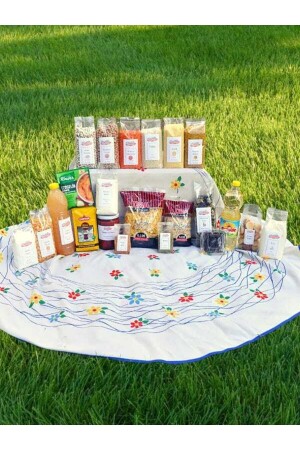 عبوة رمضان كلاسيكية (مساعدة - هدية - صندوق الطعام) - Karşı Köyden