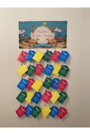 Ramadan-Kalender (Ramadan) Ramadan für Kinder - Özel Tasarım