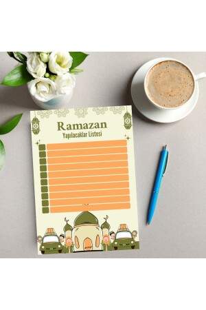 Ramazan To Do List - Yapılacaklar Listesi A6 Boy - 4