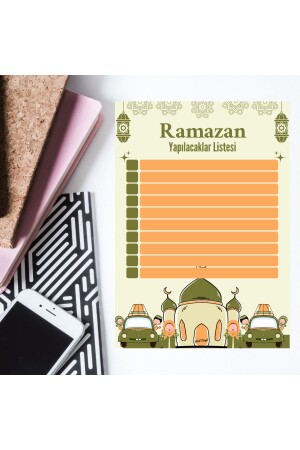 Ramazan To Do List - Yapılacaklar Listesi A6 Boy - 7