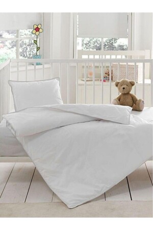 Ranforce Babydecke aus 100 % Baumwollstoff mit Kissen, Geschenk dop5157489igo - 1