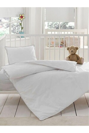 Ranforce Babydecke aus 100 % Baumwollstoff mit Kissen, Geschenk dop5157489igo - 4