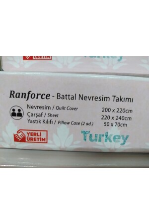 Ranforce Battal Boy Çift Kişilik Nevresim Takımı Sonbahar Model 53552 - 3