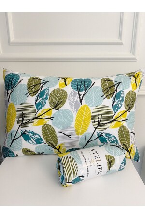 Ranforce Çift Kişilik Lastikli Çarşaf Seti - 2 Yastık Kılıfı - Atelier Home