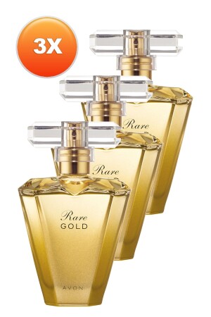 Rare Gold Kadın Parfüm Edp 50 Ml. Üçlü Set - 1