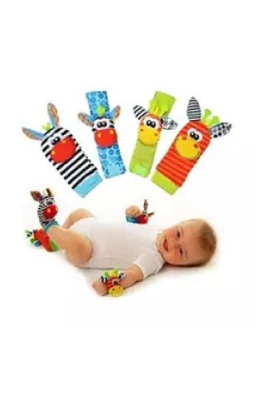 Rasselsocken- und Armband-Set SZY101 - 1