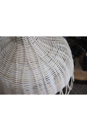 Rattan Bambu Hasır Avize Mdlepcnwşs - 2