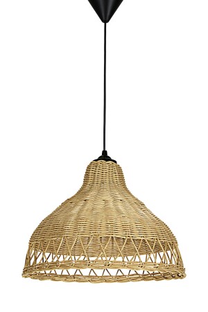 Rattan, Bambu, Hasır Sarkıt Avize Çap: 40 Cm Yükseklik: 27 Cm bel041 - 8