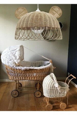 Rattan El Yapımı Bohem Avize 75838282 - BM Dekoratif