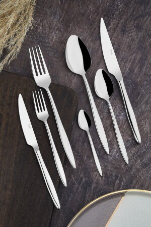 Ravello Ena 84 Parça Çatal Kaşık Bıçak Seti TAC-5149 - Taç