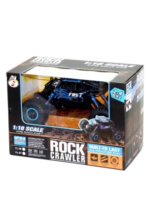 R-c 1:18 Rock Crawler 4x4 Wd Uzaktan Kumandalı Araba Buggy Jeep dtyeu3 - 1