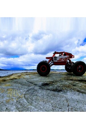 R-c 1:18 Rock Crawler 4x4 Wd Uzaktan Kumandalı Araba Buggy Jeep - Kırmızı dtyeu36 - 4