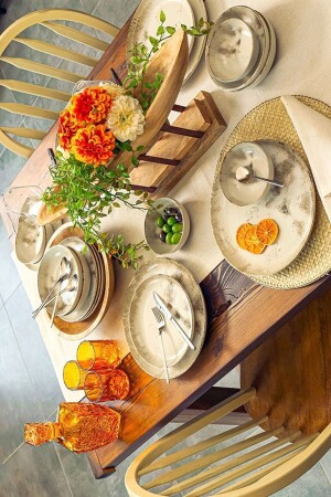 Re-gen Salda 24-teiliges Tafelservice für 6 Personen 04rga000020 - Porland