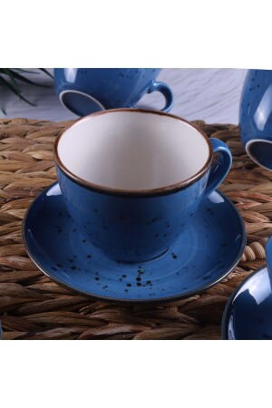 Reactive 93 Blaues 12-teiliges Teetassen-Set 14393 - 3