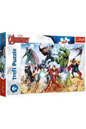 Ready To Save The World - Disney Marvel The Avengers 160 Parça 6- Yaş Puzzle - 4