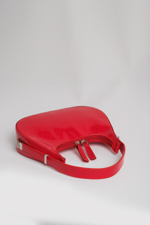 Red-2 Baguette-Tasche aus Lackleder für Damen, Cherry Bag 722024 - 6